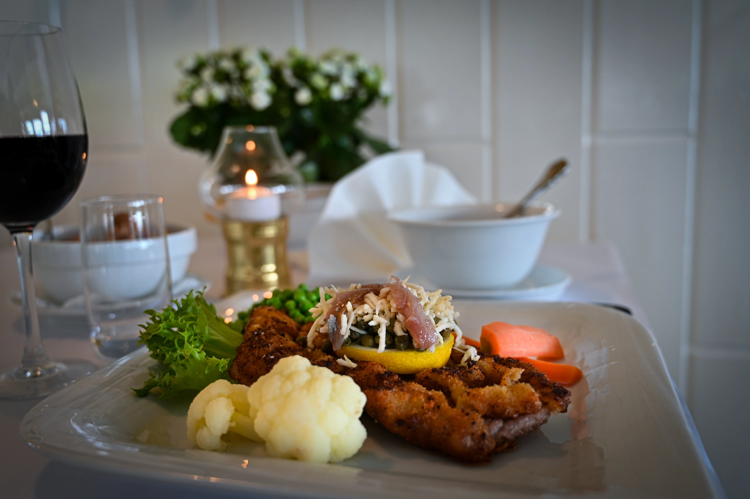 Wienerschnitzel main dish